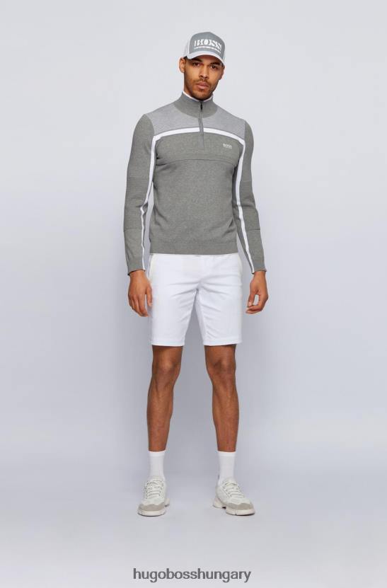 Hugo Boss kötött zemi 50446984 szürke 80P6293 szürke/fekete