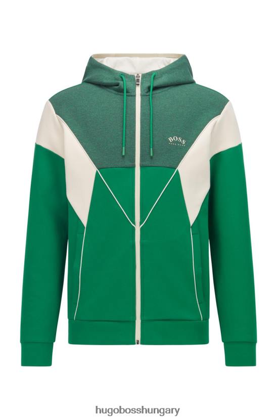 Hugo Boss kapucnis kapucnis 50457043 sötétkék 80P6198 sötétkék/zöld