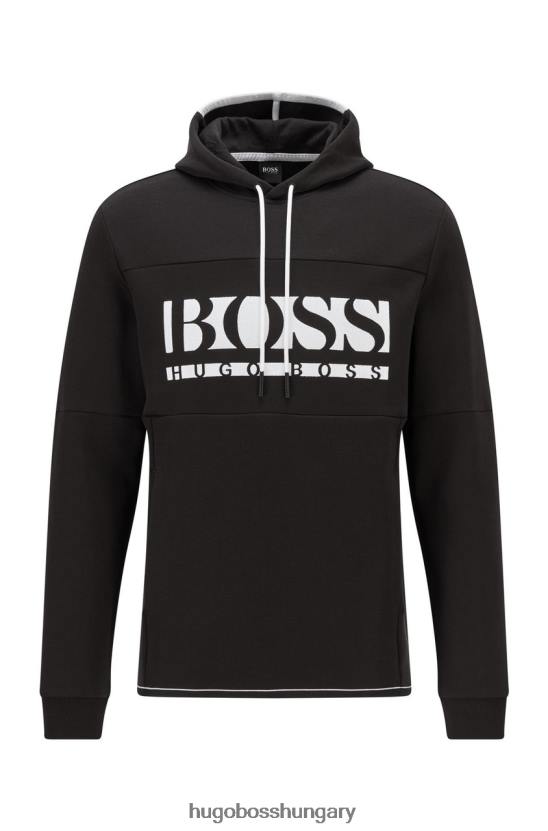 Hugo Boss kapucnis pulcsi 50451159 szürke 80P6243 szürke/fekete/navy