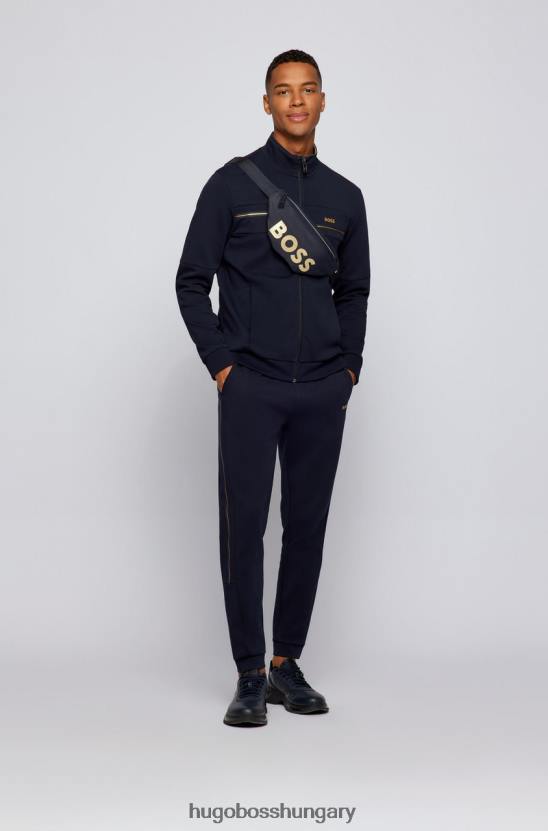 Hugo Boss mez skaz 50465937 sötétkék 80P6101 sötétkék/bézs