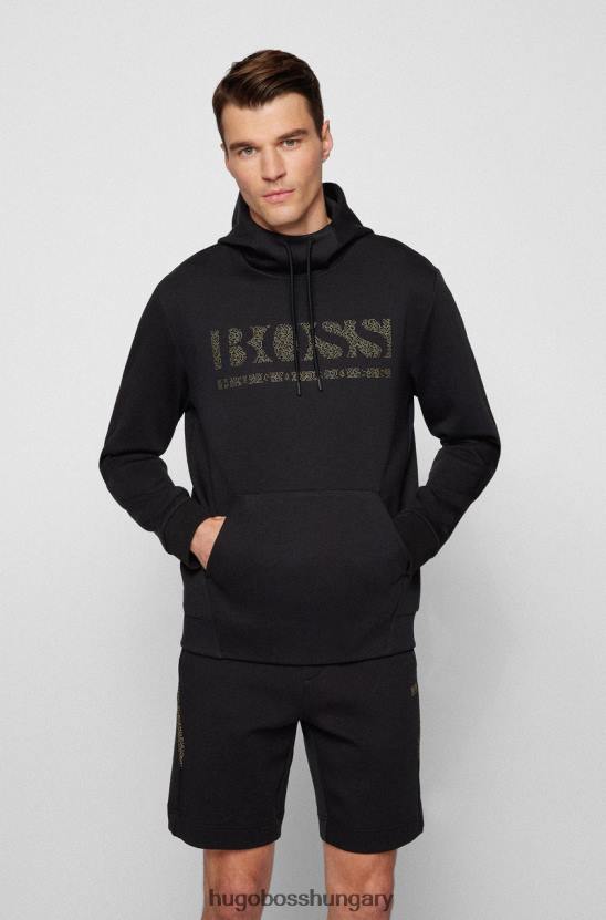 Hugo Boss pulcsi soody 50456422 piros 80P6199 piros fekete