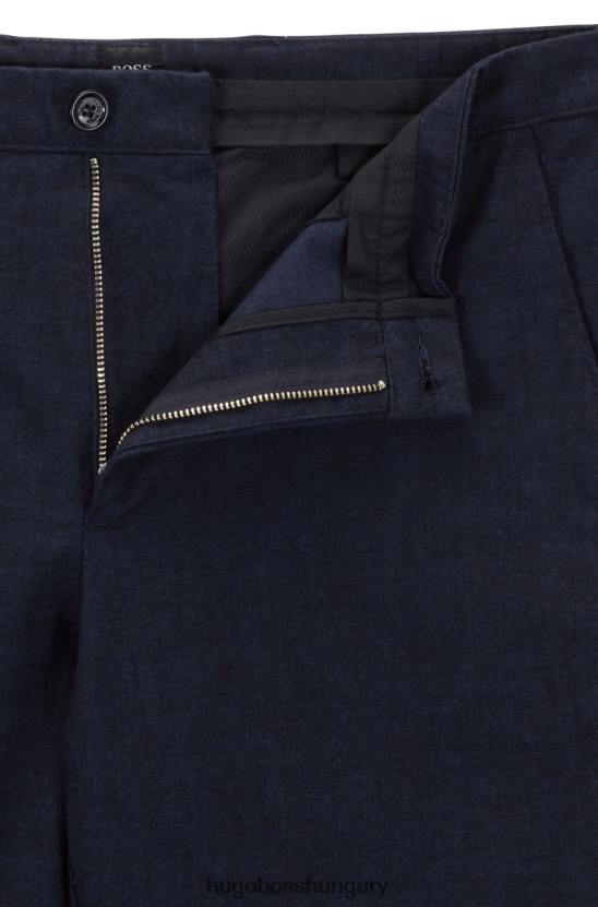 Hugo Boss alkalmi nadrág kaito1 50462471 kő 80P629 kő/sötétkék