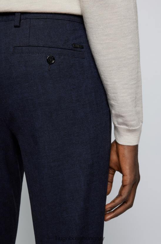 Hugo Boss alkalmi nadrág kaito1 50462471 kő 80P629 kő/sötétkék