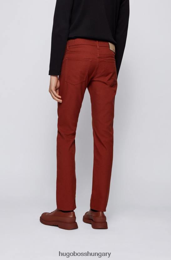 Hugo Boss delaware 5 pocket 50449514 réz 80P6894 réz/sötétkék/sötétbézs