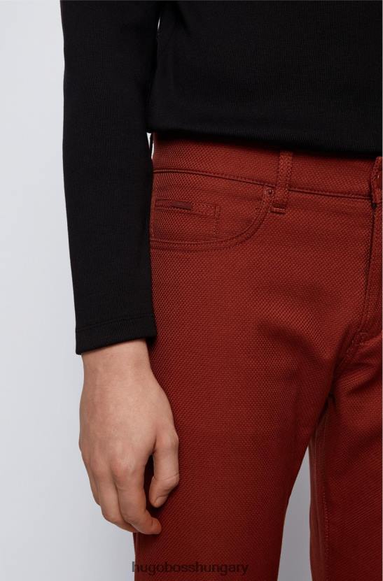 Hugo Boss delaware 5 pocket 50449514 réz 80P6894 réz/sötétkék/sötétbézs