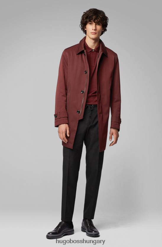 Hugo Boss nadrág bankok4 50418695 fekete 80P6407 fekete