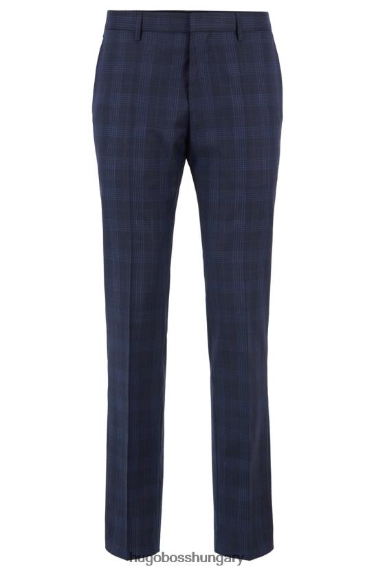 Hugo Boss nadrág genius5 50417489 navy 80P6379 haditengerészet