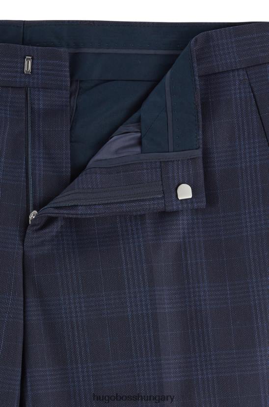 Hugo Boss nadrág genius5 50417489 navy 80P6379 haditengerészet