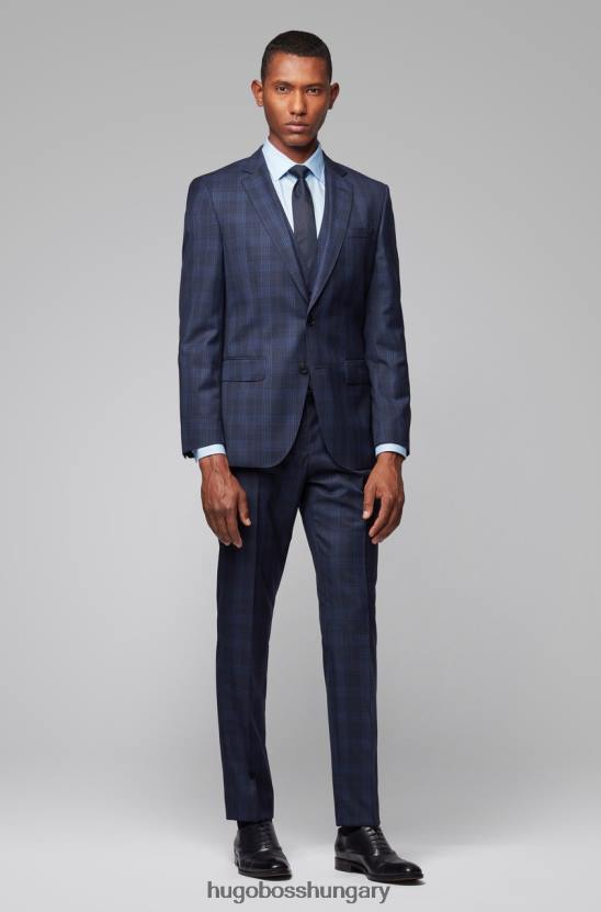 Hugo Boss nadrág genius5 50417489 navy 80P6379 haditengerészet