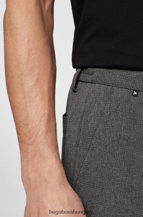 Hugo Boss nadrág p-genius-pack 50468921 szürke 80P643 szürke