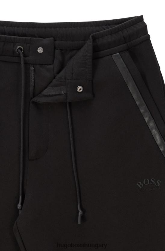 Hugo Boss tréningnadrág halboa aj 50456414 fekete 80P6202 fekete-fehér