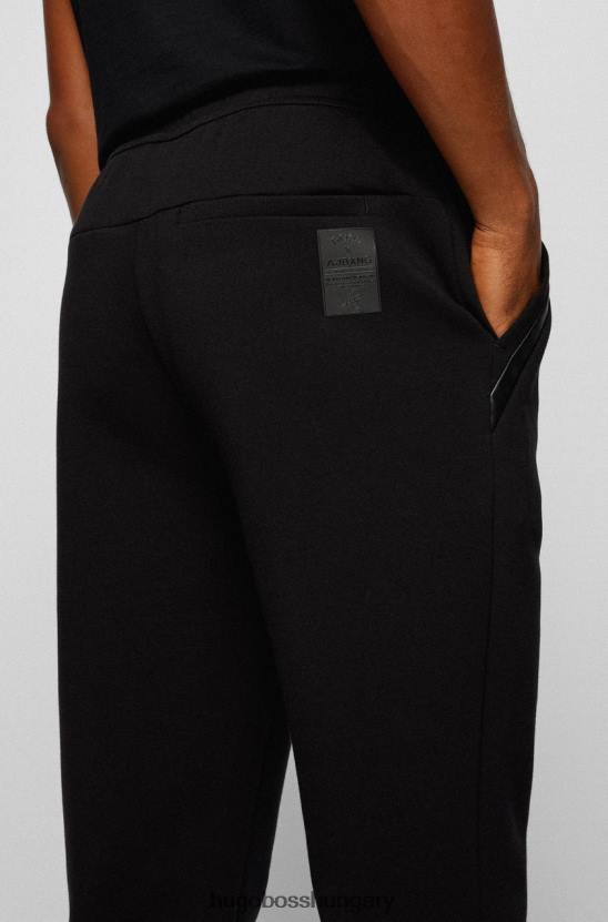 Hugo Boss tréningnadrág halboa aj 50456414 fekete 80P6202 fekete-fehér