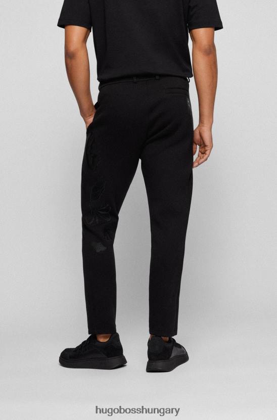 Hugo Boss tréningnadrág halboa aj 50466242 fekete 80P668 fekete-fehér