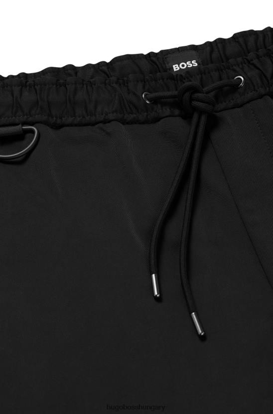 Hugo Boss x khaby vízlepergető cargo hugo 80P63712 fekete