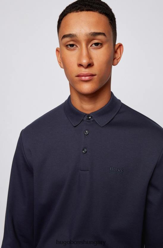 Hugo Boss l/s polo pado 50391826 fekete 80P6351 fekete