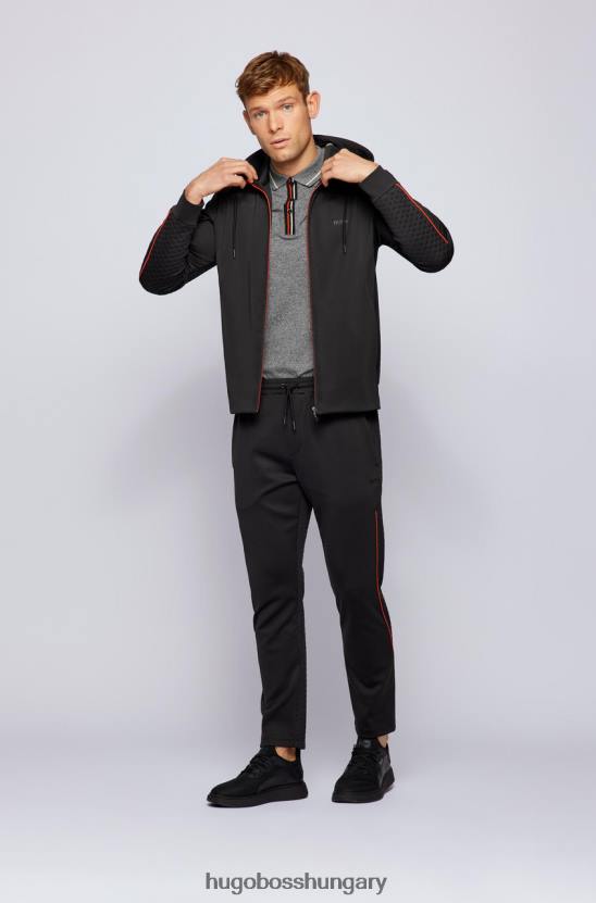 Hugo Boss polo paddy2 50456114 fekete 80P6208 fekete / sötétkék