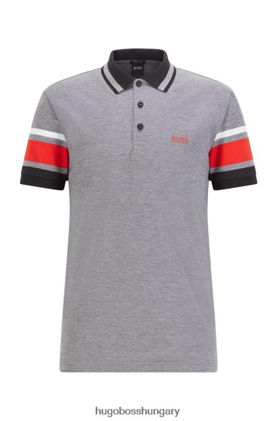 Hugo Boss polo paddy7 50448590 fekete 80P6297 fekete / sötétkék