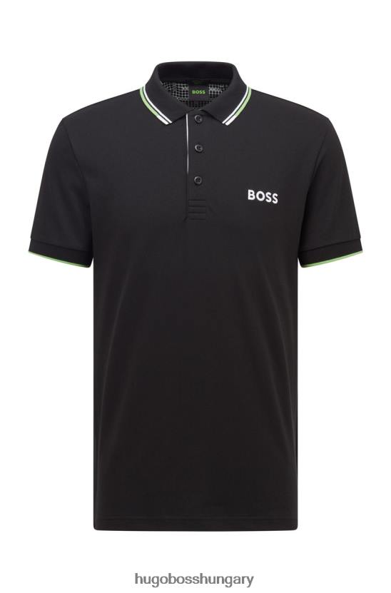 Hugo Boss polo paddy pro 50469102 fekete 80P6130 fekete