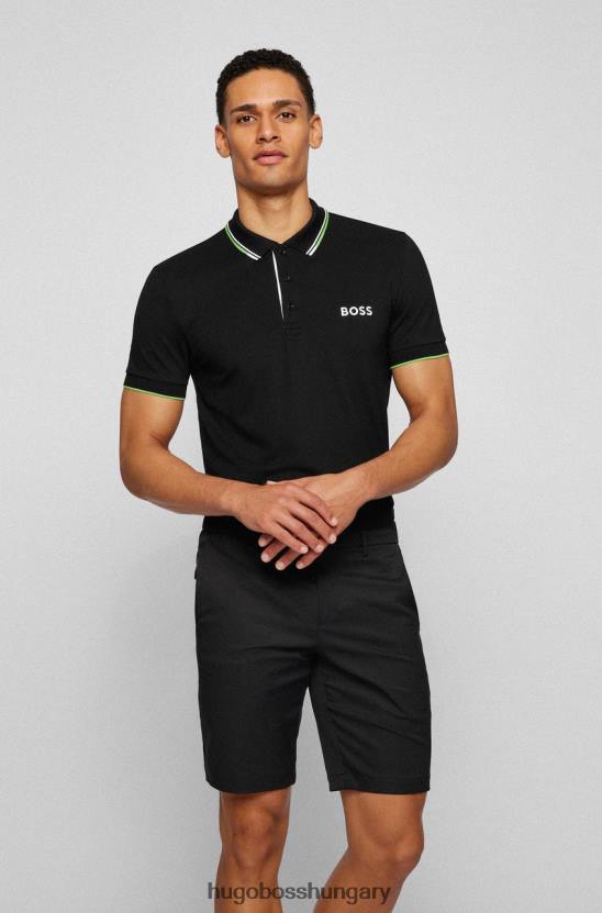 Hugo Boss polo paddy pro 50469102 fekete 80P6130 fekete