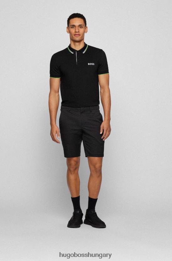 Hugo Boss polo paddy pro 50469102 fekete 80P6130 fekete