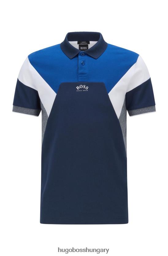 Hugo Boss polo paule1 50457042 zöld 80P6200 zöldes-kék