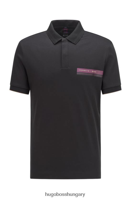 Hugo Boss x porsche polo phillipson 50457012 lila 80P6187 lila/fekete