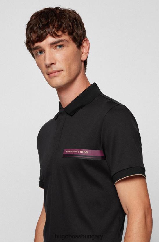Hugo Boss x porsche polo phillipson 50457012 lila 80P6187 lila/fekete