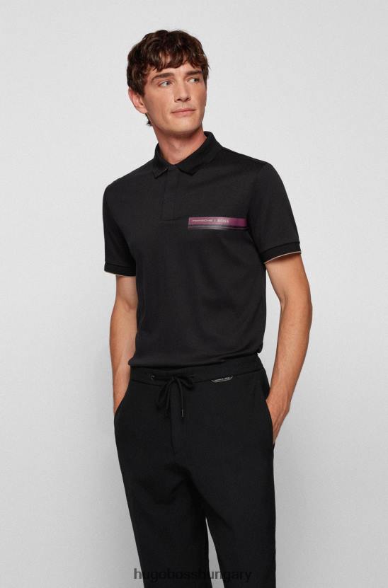 Hugo Boss x porsche polo phillipson 50457012 lila 80P6187 lila/fekete