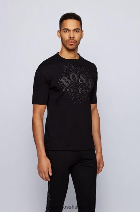 Hugo Boss póló talboa aj 50448711 fekete 80P6267 fekete