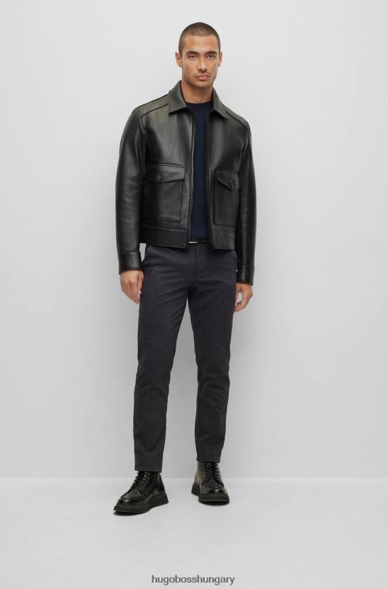 Hugo Boss bő nyakú pulóver felelős kasmír hugo sötétkék színben 80P63856 sötétkék