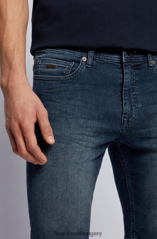 Hugo Boss demin shorts deleware 50449500 navy 80P6309 haditengerészet