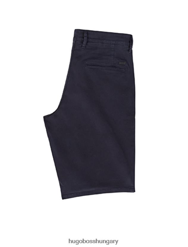 Hugo Boss rövidnadrág schino-slim 50403772 navy 80P6421 sötétkék/kő/pasztellzöld