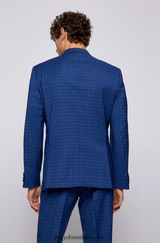 Hugo Boss öltöny h-huge/h-genius 50468927 kék 80P684 kék