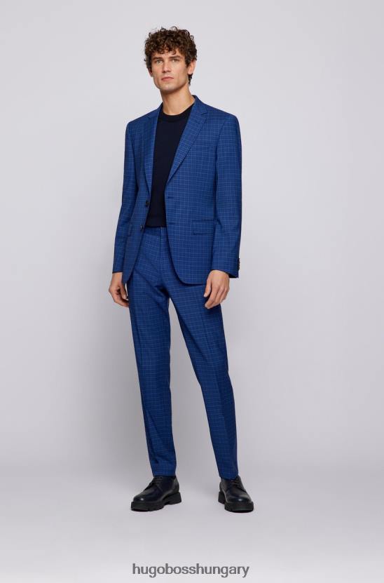 Hugo Boss öltöny h-huge/h-genius 50468927 kék 80P684 kék