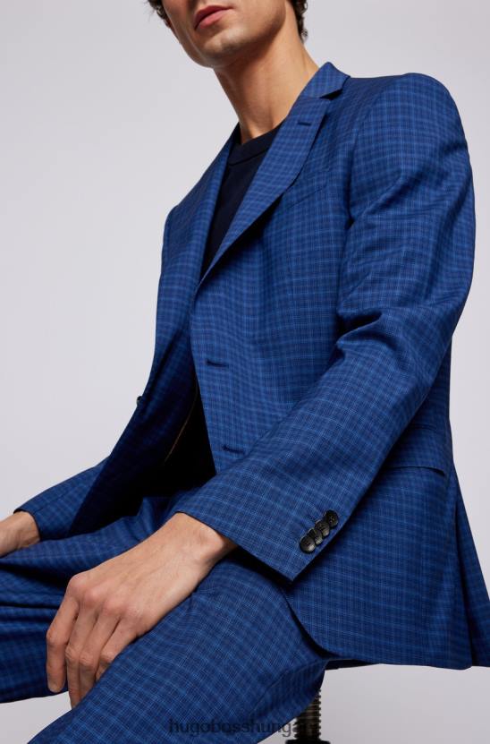 Hugo Boss öltöny h-huge/h-genius 50468927 kék 80P684 kék