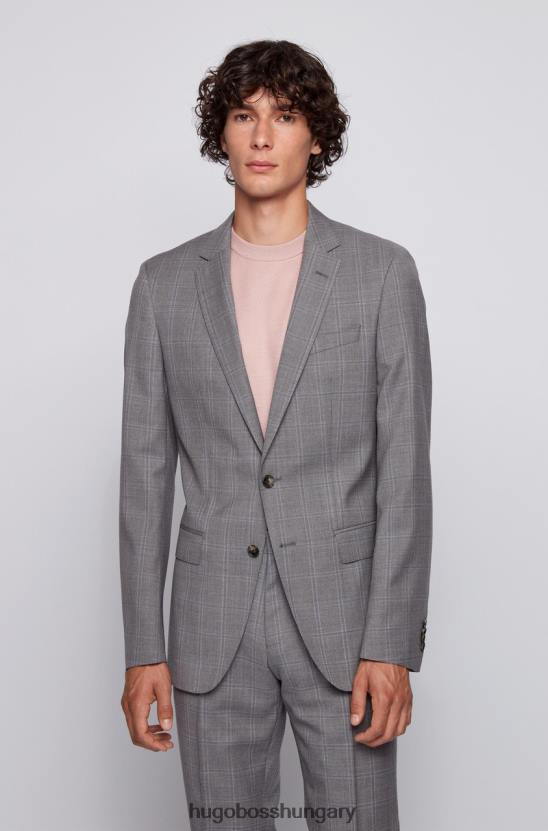 Hugo Boss öltöny hatalmas/zseniális 50432979 szürke 80P6226 szürke