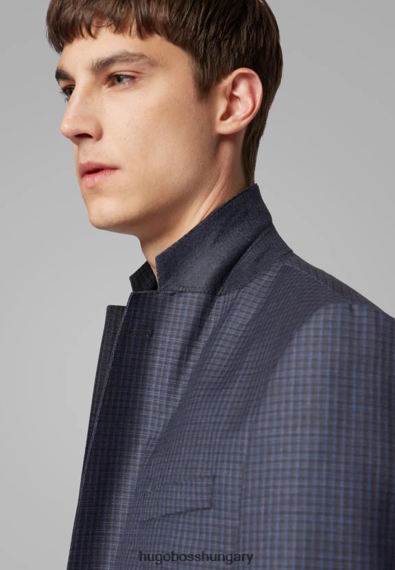 Hugo Boss öltöny jeckson lenon 50417622 haditengerészet 80P6369 haditengerészet