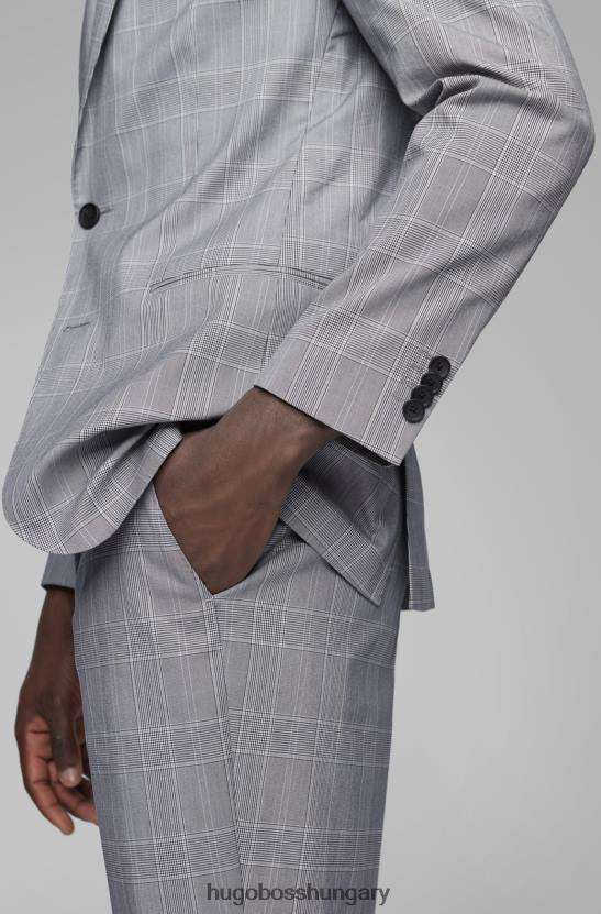 Hugo Boss öltöny nolin pirko 50412110 navy 80P6360 haditengerészet