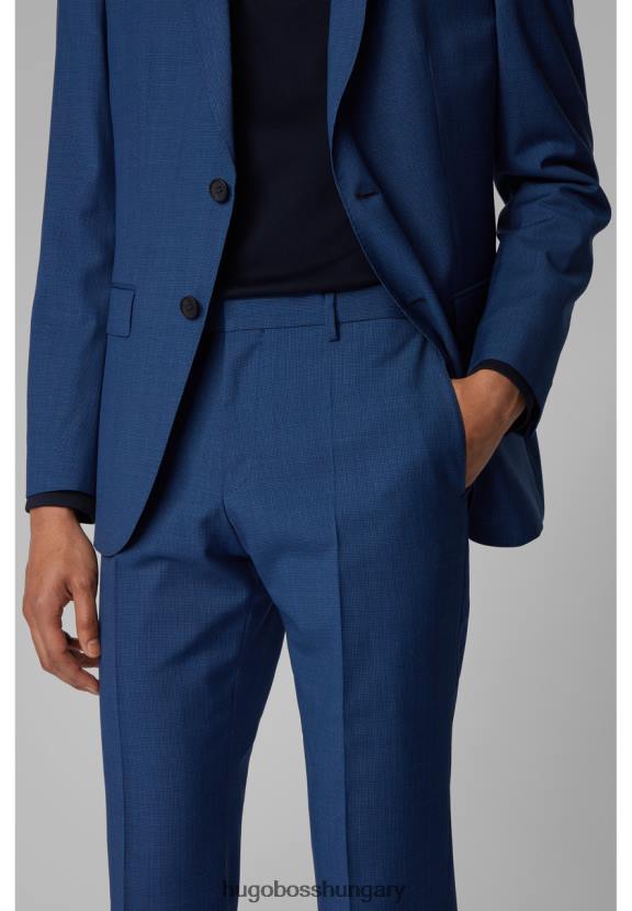 Hugo Boss öltöny novan6/ben2 - 50427469 kék 80P6373 kék
