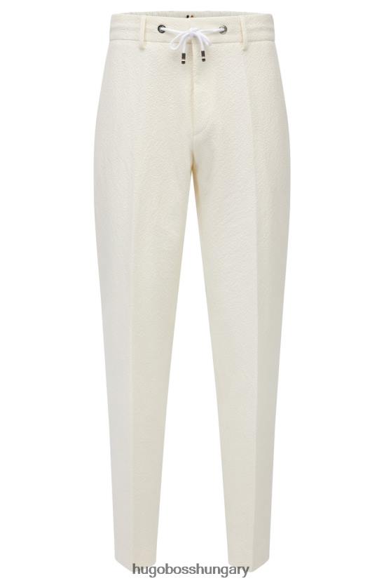 Hugo Boss nadrág h-genius 50468852 fehér 80P616 fehér