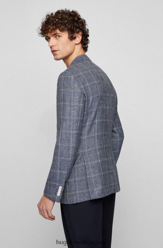 Hugo Boss sportkabát h-hutson 50468936 navy 80P660 haditengerészet