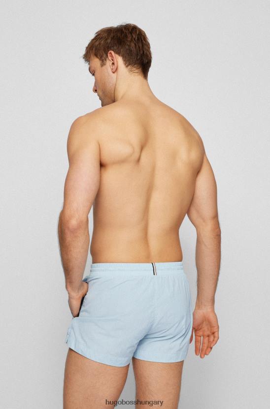 Hugo Boss gyorsan száradó úszónadrág körvonal logóval világoskék hugo 80P61223 világoskék