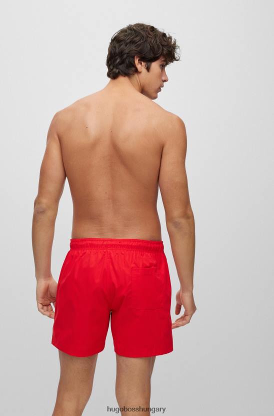 Hugo Boss looney tunes x ripstop vékony szabású úszónadrág rajzfilmes grafikával 80P64194 piros