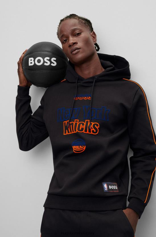 Hugo Boss & nba kapucnis pamut-keverék 80P61829 nba knicks