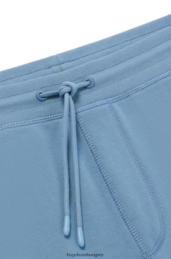 Hugo Boss pamut frottír tréningnadrág hugo világoskék logóval 80P61435 világoskék