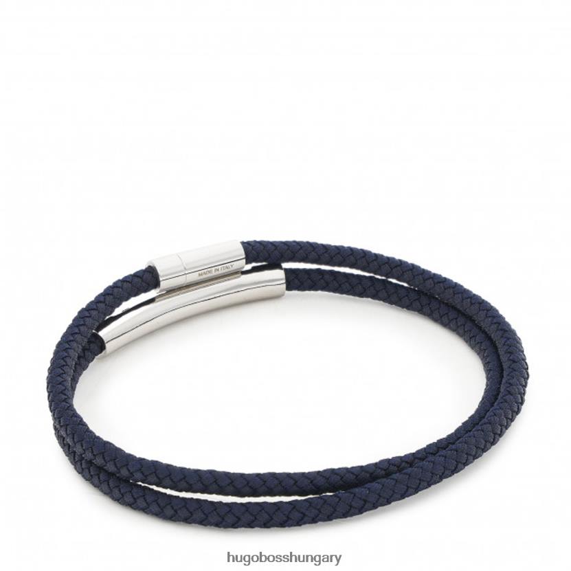 Hugo Boss karkötő belin 50470700 navy 80P6525 haditengerészet