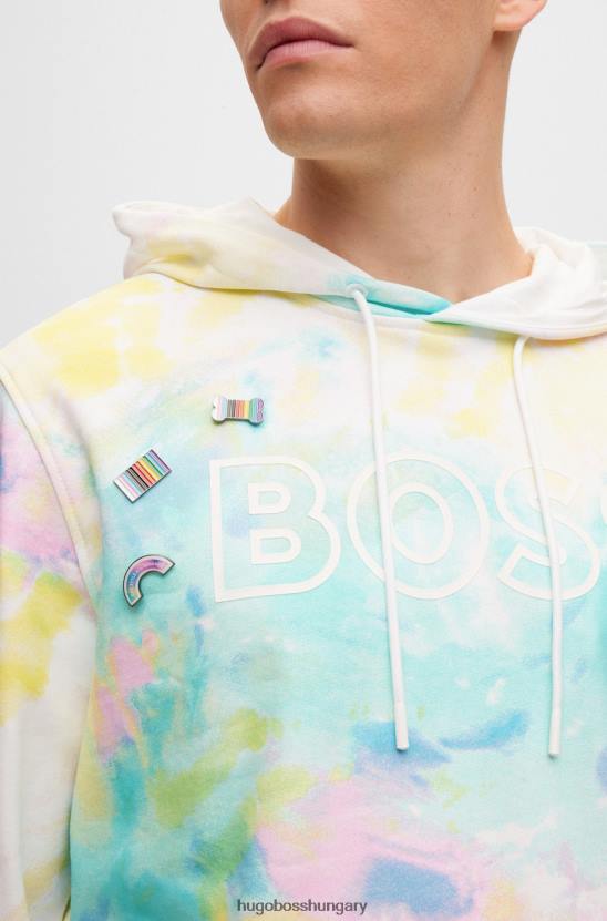 Hugo Boss hugo mintás szivárvány pride tű kollekció 80P65377 mintás