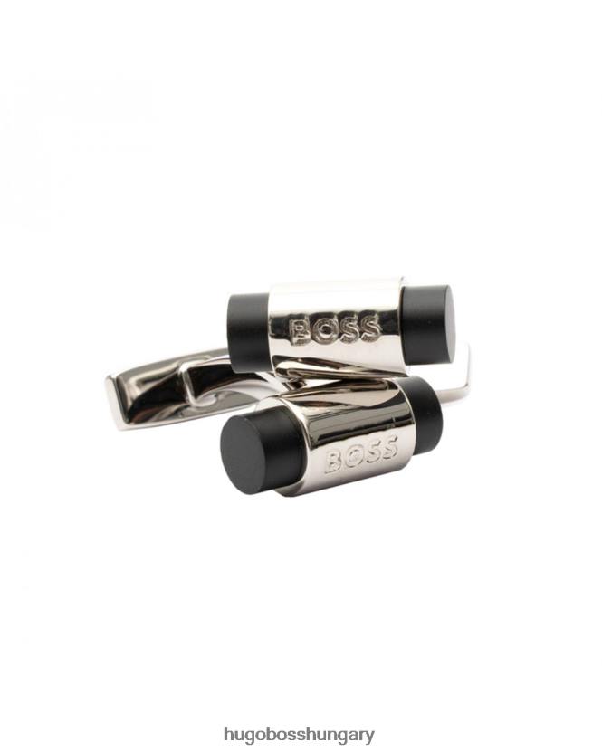 Hugo Boss mandzsettagomb & nyakkendő klip szett kail 50470684 fekete 80P6526 fekete
