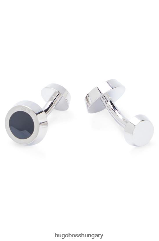 Hugo Boss mandzsettagombok simony 50479940 fekete 80P6514 fekete / sötétkék