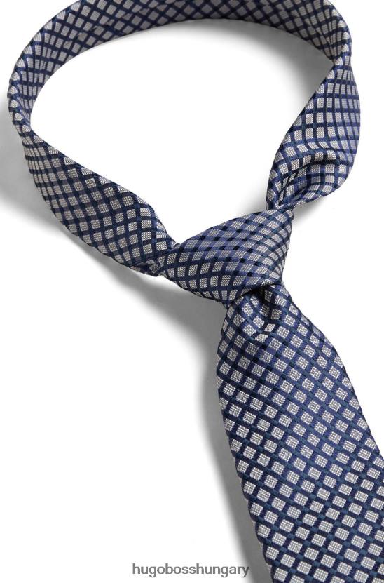 Hugo Boss h-tie 50471515 sötétkék 80P6517 sötétkék/piros/világoskék